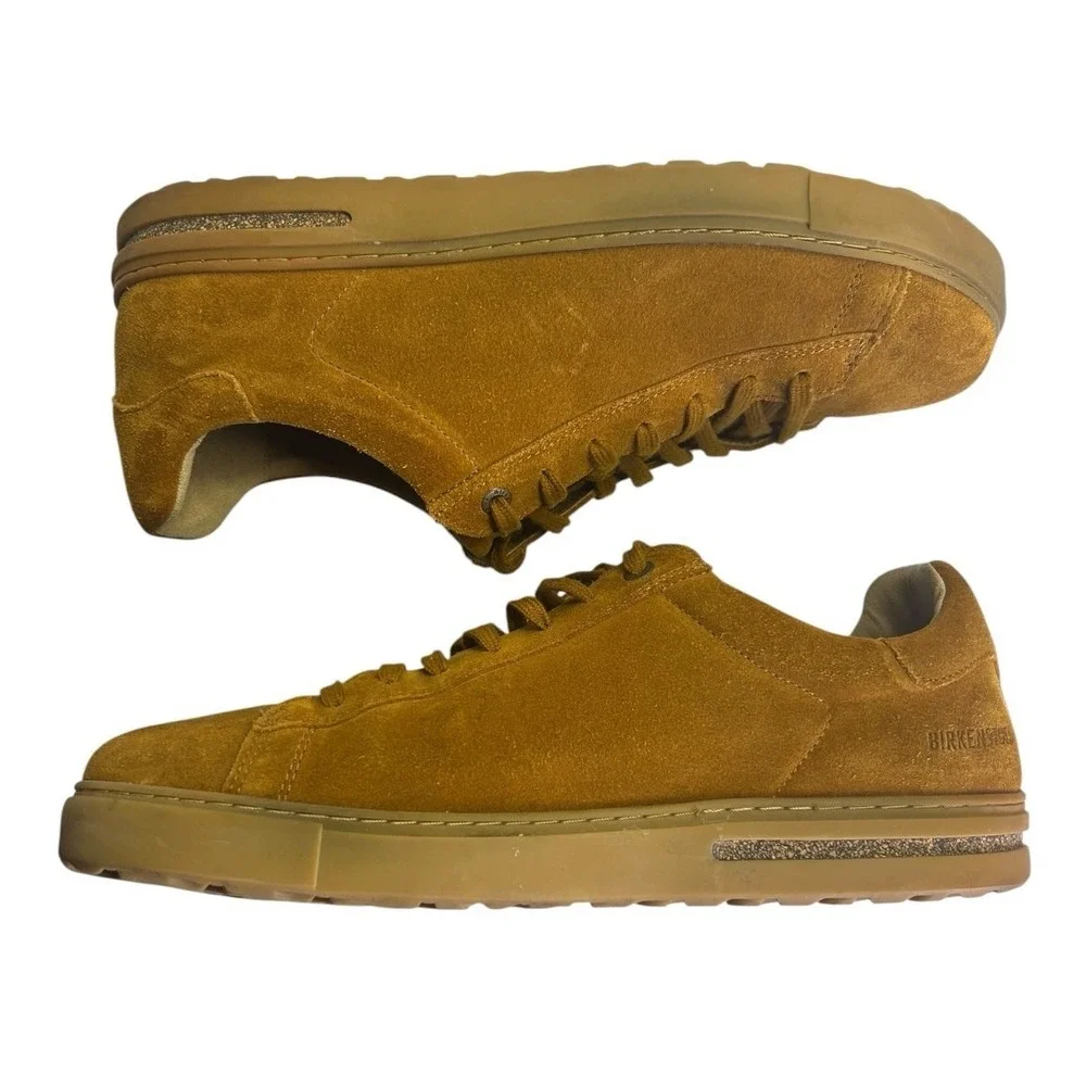 Birkenstock Bend Low Suede Sneakers Mink Ochre Gold Men's 11 / EU 44 Comfort